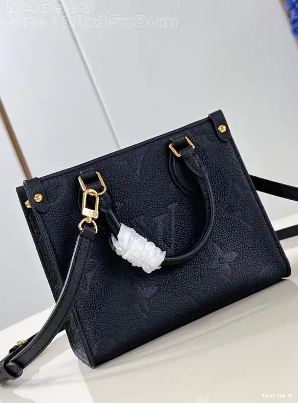 First bags ru reviews LOUIS ONTHEGO VUITTON BB-18*15*8.5cm 0605